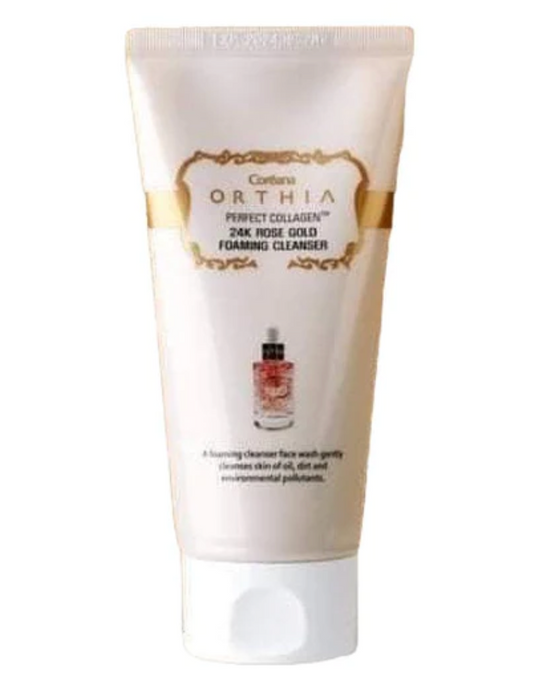 Coreana Orthia Perfect Collagen 24K Rose Gold Foaming Cleanser 120ml