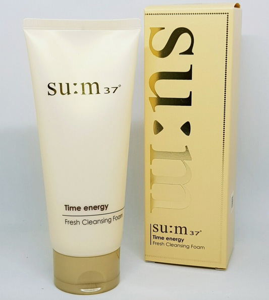 Su;m 37 Korea Time Energy Fresh Cleansing Foam 200ml